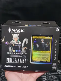 Magic MTG Scions & Spellcraft! Final Fantasy! New Sealed! Commander Deck - Image 1