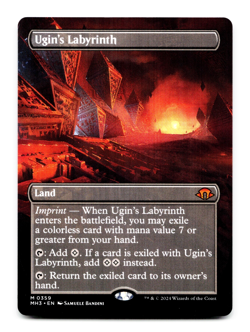 Ugin's Labyrinth (Borderless) - [Modern Horizons 3] MTG Magic MH3 NM - Image 3