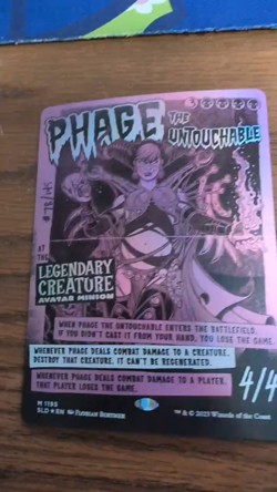 Magic the Gathering, Phage the Untouchable Secret Lair Drop Foil NM - Image 2