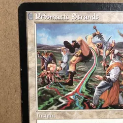 B3G3 ~ MTG ~ Prismatic Strands ~ JUD Judgment ~ #18 ~ English ~ DAMAGED - Image 2