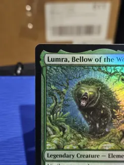 Magic the Gathering Lumra, Bellow of the Woods (183/427) Bloomburrow NM/M Foil - Image 2
