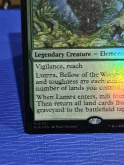 Magic the Gathering Lumra, Bellow of the Woods (183/427) Bloomburrow NM/M Foil - Image 4