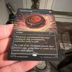 MTG Mothman Egg - Mesmeric Orb (Foil) Secret Lair x Fallout: Rad 2457 NM - Image 2