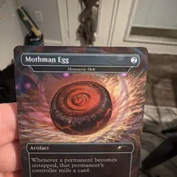 MTG Mothman Egg - Mesmeric Orb (Foil) Secret Lair x Fallout: Rad 2457 NM - Image 3