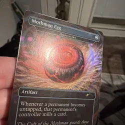 MTG Mothman Egg - Mesmeric Orb (Foil) Secret Lair x Fallout: Rad 2457 NM - Image 4