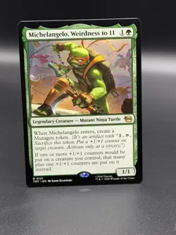 MTG: Teenage Mutant Ninja Turtles ~ Michelangelo, Weirdness to 11 (Regular) - Image 1