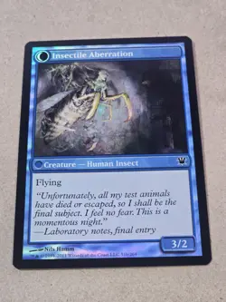 Delver of Secrets Insectile Aberration - Foil x1 (Innistrad) MTG (NM/LP) 1x - Image 2
