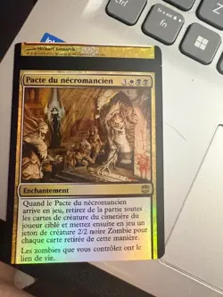NFC Miscut French Foil Necromancer's Covenant Alara Reborn Magic the gathering - Image 1