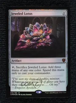 Jeweled Lotus Foil Mythic Magic: Commander Legends CMR #319 - Image 1