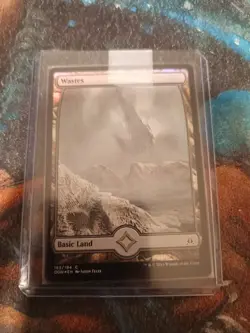 Wastes (183) - Full Art Oath of the Gatewatch Foil, NM, MTG, FREE SHIPPING! - Image 1