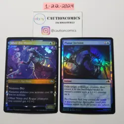 MTG Silver-Fur Master 353 NM Foil SHOWCASE + Planar Incision Foil (Box9) - Image 1