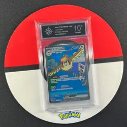 Pokemon TCG Chinese Pidgeot ex Scarlet & Violet CSV4C-157/129 SAR Grade10 - Image 1