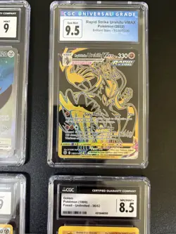 Pokemon Graded CGC 8.5/9/9.5-10 Vintage - Modern 4 Card Lot Bundle Collection - Image 3