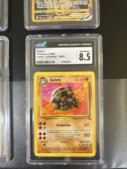 Pokemon Graded CGC 8.5/9/9.5-10 Vintage - Modern 4 Card Lot Bundle Collection - Image 4
