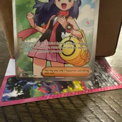 Pokemon Dawn 118/094 full art trainer Phantasmal flames near mint ships fast - Image 3
