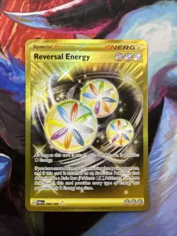 Reversal Energy Pokemon TCG Paradox Rift Gold 266/182 - Read Description - Image 1