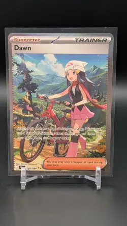 Pokemon TCG Dawn Full Art Trainer Card 129/094 Special Illustration Rare Holo - Image 1