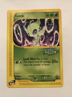 Pokemon Celebi 50 Promo WOTC NM Near Mint - Image 1