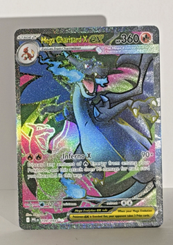 Mega Charizard X Ex 109/94 Ultra Rare Full Art Phantasmal Flames Pokemon TCG NM - Image 3