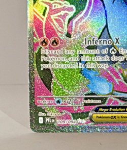 Mega Charizard X Ex 109/94 Ultra Rare Full Art Phantasmal Flames Pokemon TCG NM - Image 5