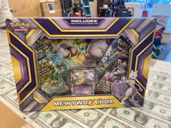 Mewtwo EX Box 2016 Pokemon - Sealed Steam Siege - Break Through - Fates Collide - Image 1