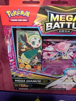 Pokemon Mega Diancie EX Mega Battle Deck New/ Factory Sealed - Image 2