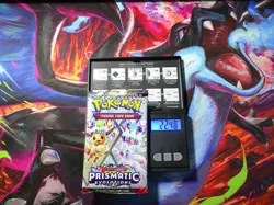 HEAVY! GOD PACKUU SIRUU 22.48g Prismatic Evolutions Pokemon TCG Booster (SEALED) - Image 1