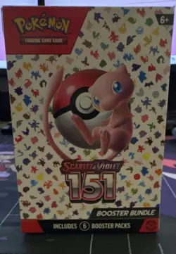 Pokemon TCG Scarlet & Violet 151 Booster Bundle Box Mew English Factory SEALED - Image 1