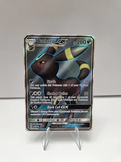 Pokemon Umbreon GX 142/149 – Full Art – Sun & Moon – Lightly Played (LP) - Image 1
