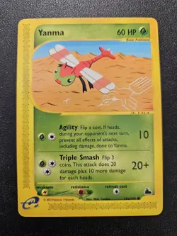 Pokemon Skyridge Yanma 116/144 NEAR MINT - Image 1