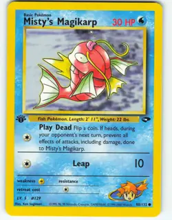 Misty's Magikarp - 1st Edition - 88/132 Gym Challenge - Pokemon TCG - 2000 - Image 1
