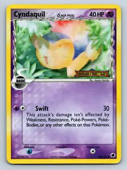 Cyndaquil (Delta Species) 45/101 Reverse Holo Dragon Frontiers HP - Pokemon TCG - Image 1