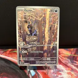 Deino - 146/086 Illustration Rare SV: White Flare Pokemon TCG NM - Image 1