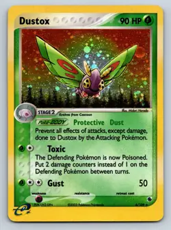 Dustox 6/109 Holo Ruby and Sapphire LP - Pokemon TCG - Image 1