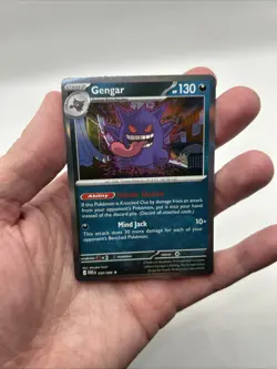 050/088 Gengar Holo Rare Mega Evolution Perfect Order Pokemon TCG Prerelease - Image 3