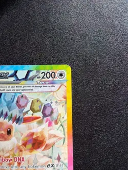 2025 Pokemon Prismatic Evolutions #167/131 Eevee ex - Image 5