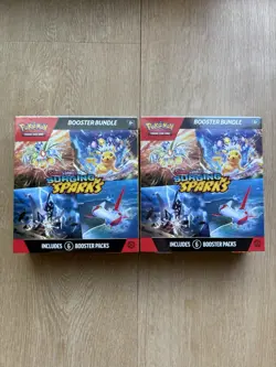 Pokemon TCG Surging Sparks Lot Of 2 Booster Bundles Brand New Sealed - Image 1