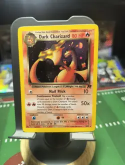 Pokemon - Dark Charizard - 4/82 - Holofoil Rare! - Team Rocket - NM - Image 1