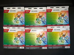 Pokemon TCG First Partner Illustration Collection Series 1 – Lot of 6 Boxes - Image 2