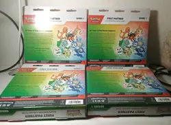Lot of 4 Pokemon TCG First Partner Illustration Collection Series box Sealed - Image 3