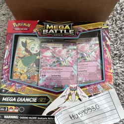 Pokemon TCG Battle Deck Mega evolutions Diancie ex CASE 6x 151 destined new bulk - Image 2