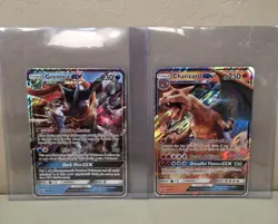 Pokemon TCG Charizard & Greninja GX, SM195 & SM197 - Image 1