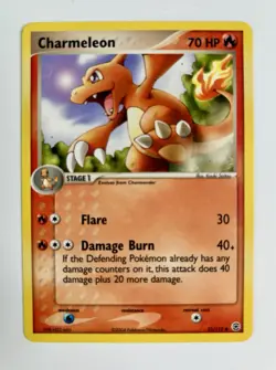 Charmeleon 2004 Pokemon EX FireRed & LeafGreen Uncommon #31/112 * Light Play - Image 1