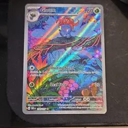 Pokemon Gloom SV03: Obsidian Flames 198/197 Illustration Rare Full Art Holo NM - Image 1