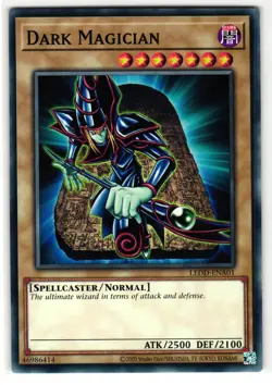 DARK MAGICIAN LEDD-ENA01 COMMON YU-GI-OH TCG - Image 1
