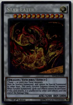 Star Eater Secret Rare 2014 Mega-Tins Mega Pack MP14-EN096 LP - Image 1
