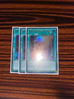 3X WANTED: Seeker of Sinful Spoils (UR) RA03-EN074 Yugioh 1st NM - Image 1