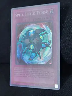 YuGiOh Unlimited Edition Spell Shield Type-8 2 x MFC-043 1 x DR1-EN098 Super LP - Image 4