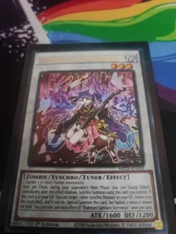 Yugioh X3 Shamisen Samsara Sorrowcat MP23-EN189 Ultra Rare Nearmint - Image 1