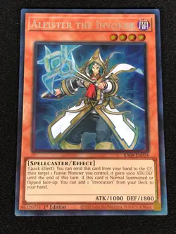 Yugioh Aleister The Invoker RA04-EN024 1st Collectors (NM) - Image 1